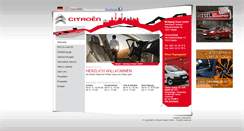 Desktop Screenshot of citroen-hesse.de